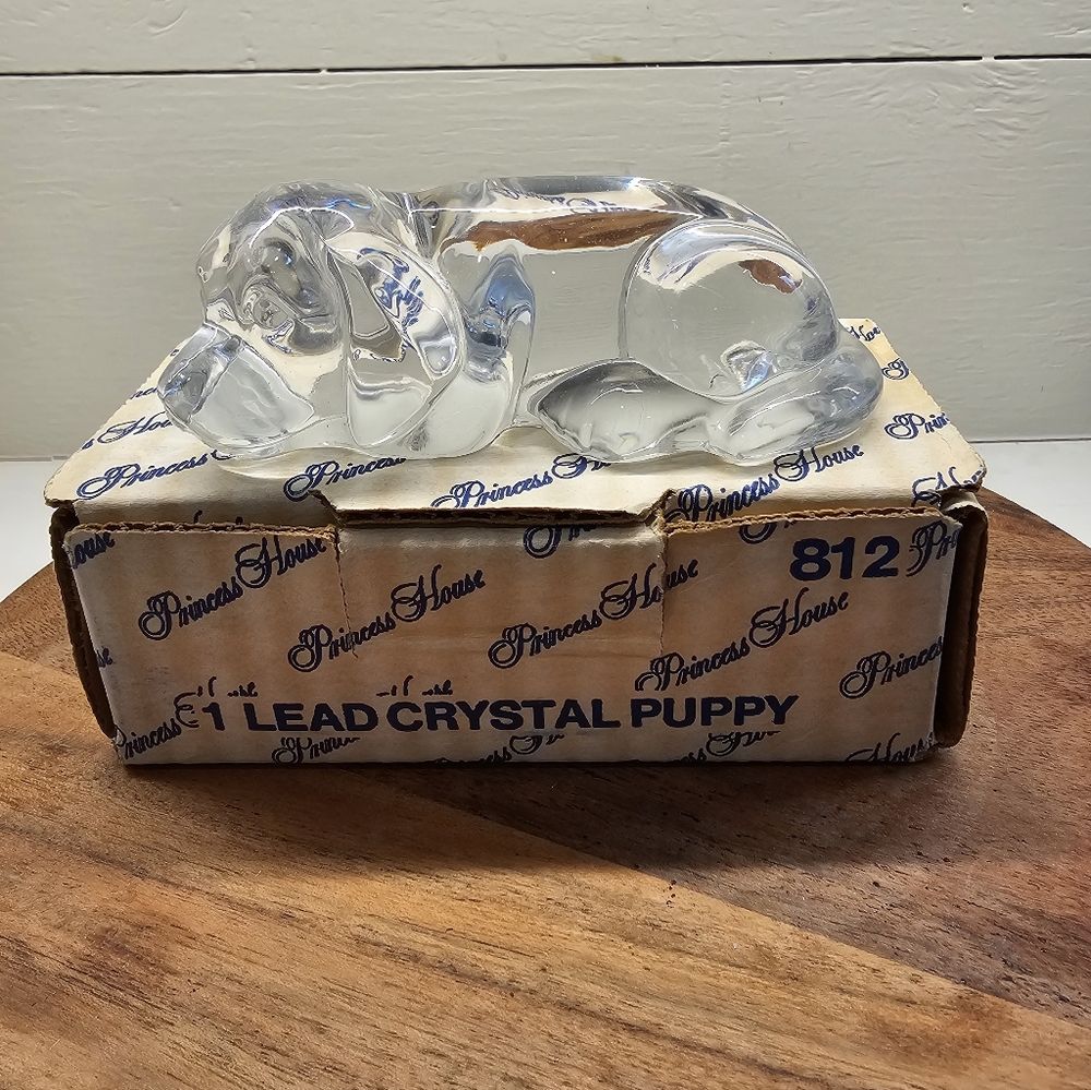 Vintage Princess House Lead Crystal Animal Collection – 8 Pieces w/ Boxes - Picture 6 of 9
